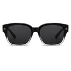 Lunettes de soleil par-dessus AURORE noir dégradé, vue de face