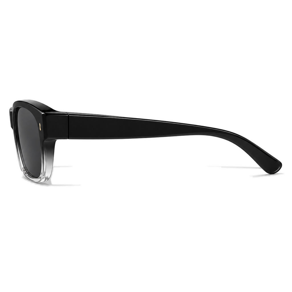 Lunettes de soleil par-dessus AURORE noir dégradé, vue de profil