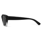 Lunettes de soleil par-dessus AURORE noir dégradé, vue de profil