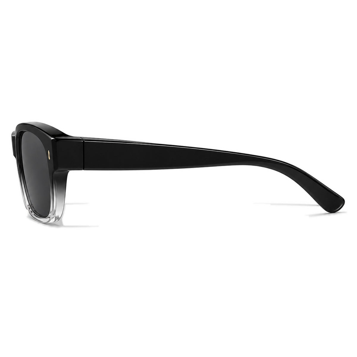 Lunettes de soleil par-dessus AURORE noir dégradé, vue de profil
