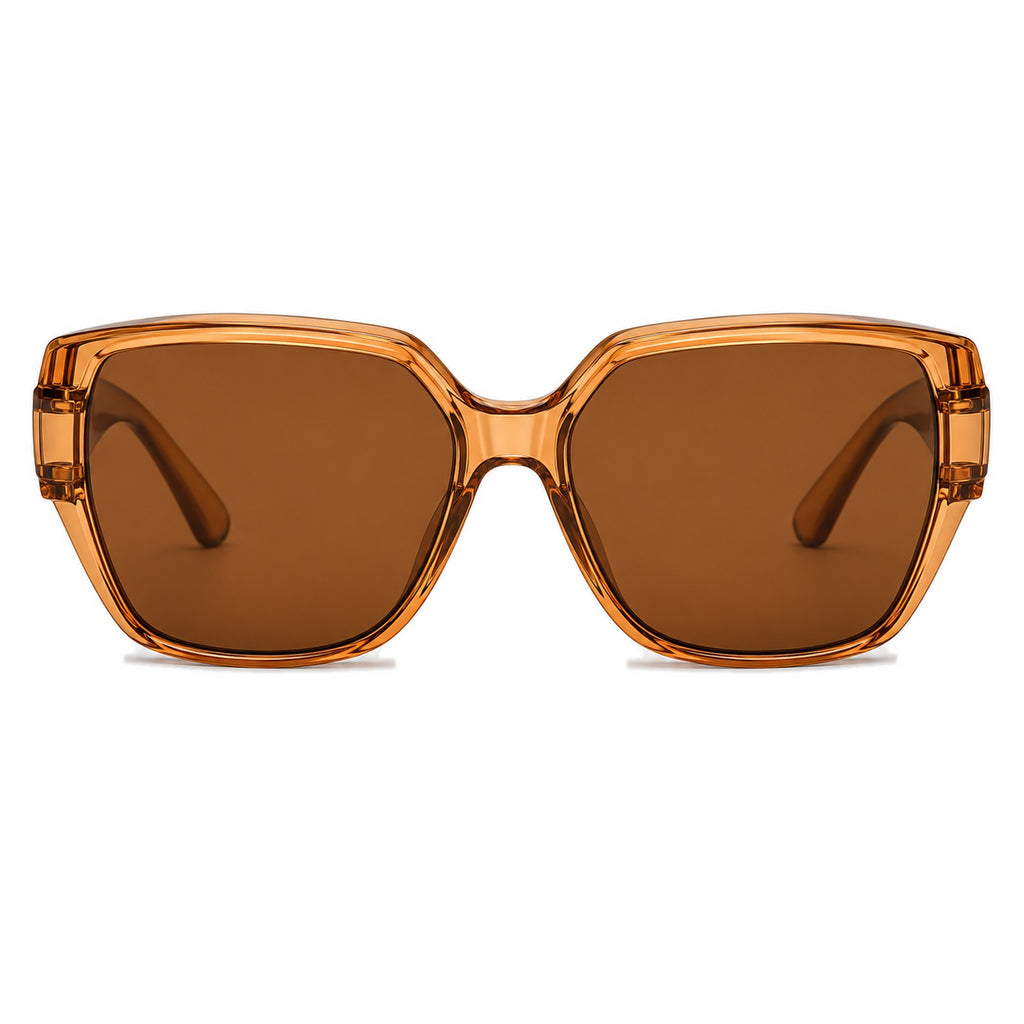 BRUME tea fit-over sunglasses, front view