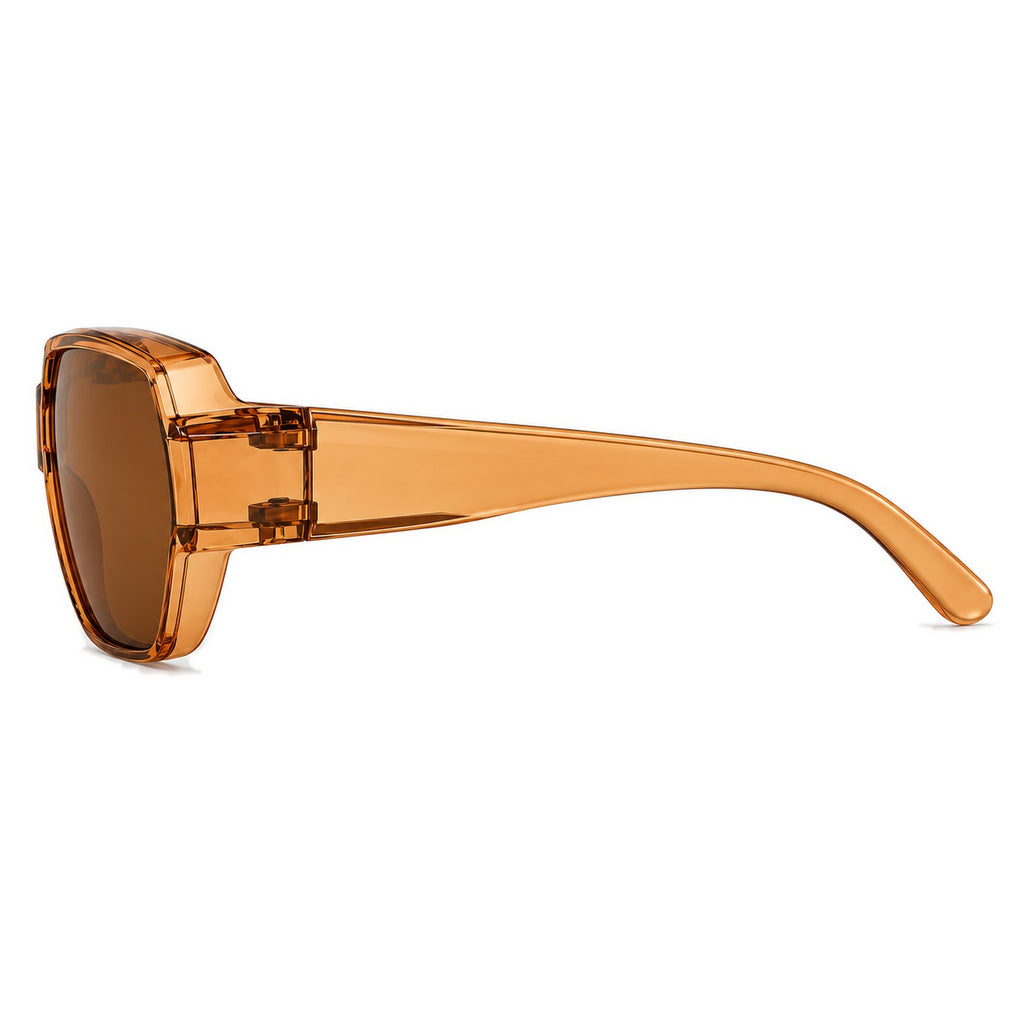 BRUME tea fit-over sunglasses, side view