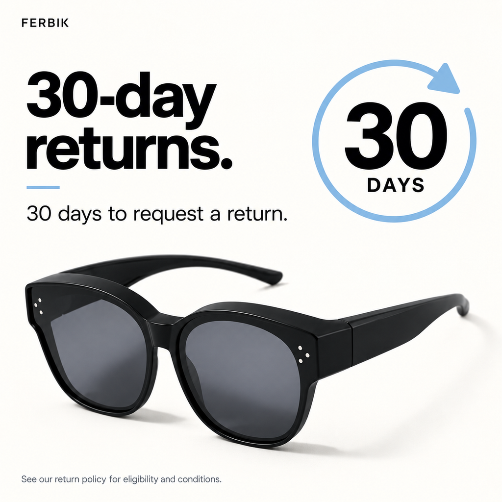 PETIT NORD black kids fit-over sunglasses, 30-day returns