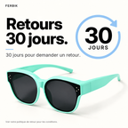 Lunettes de soleil PETIT NORD menthe pour enfant, retours sous 30 jours