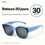 Lunettes de soleil PETIT NORD bleu ciel pour enfant, retours sous 30 jours