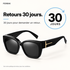 Lunettes de soleil VESPRA noir, retours sous 30 jours