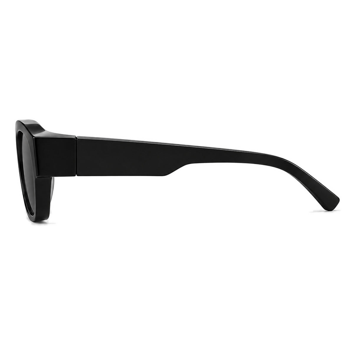 Lunettes de soleil par-dessus NORDET gris fumé, vue de profil