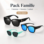 Ferbik family pack, fit-over sunglasses for men, women and kids