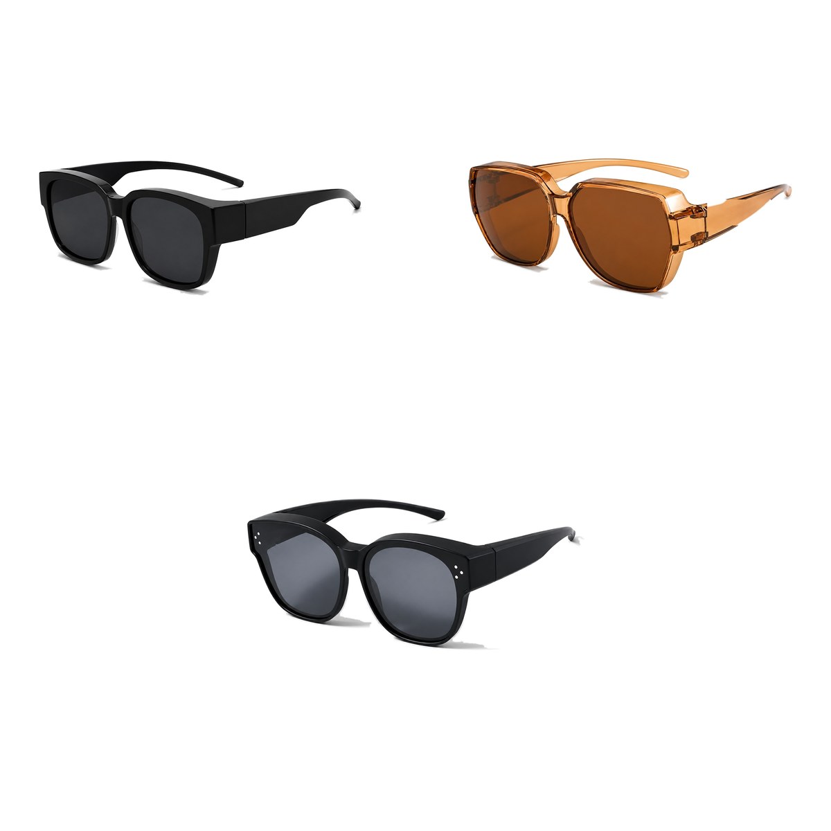 Ferbik family pack: NORDET — Smoke grey, BRUME — Tea, PETIT NORD Black
