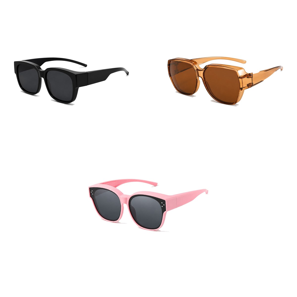 Ferbik family pack: NORDET — Smoke grey, BRUME — Tea, PETIT NORD Pink