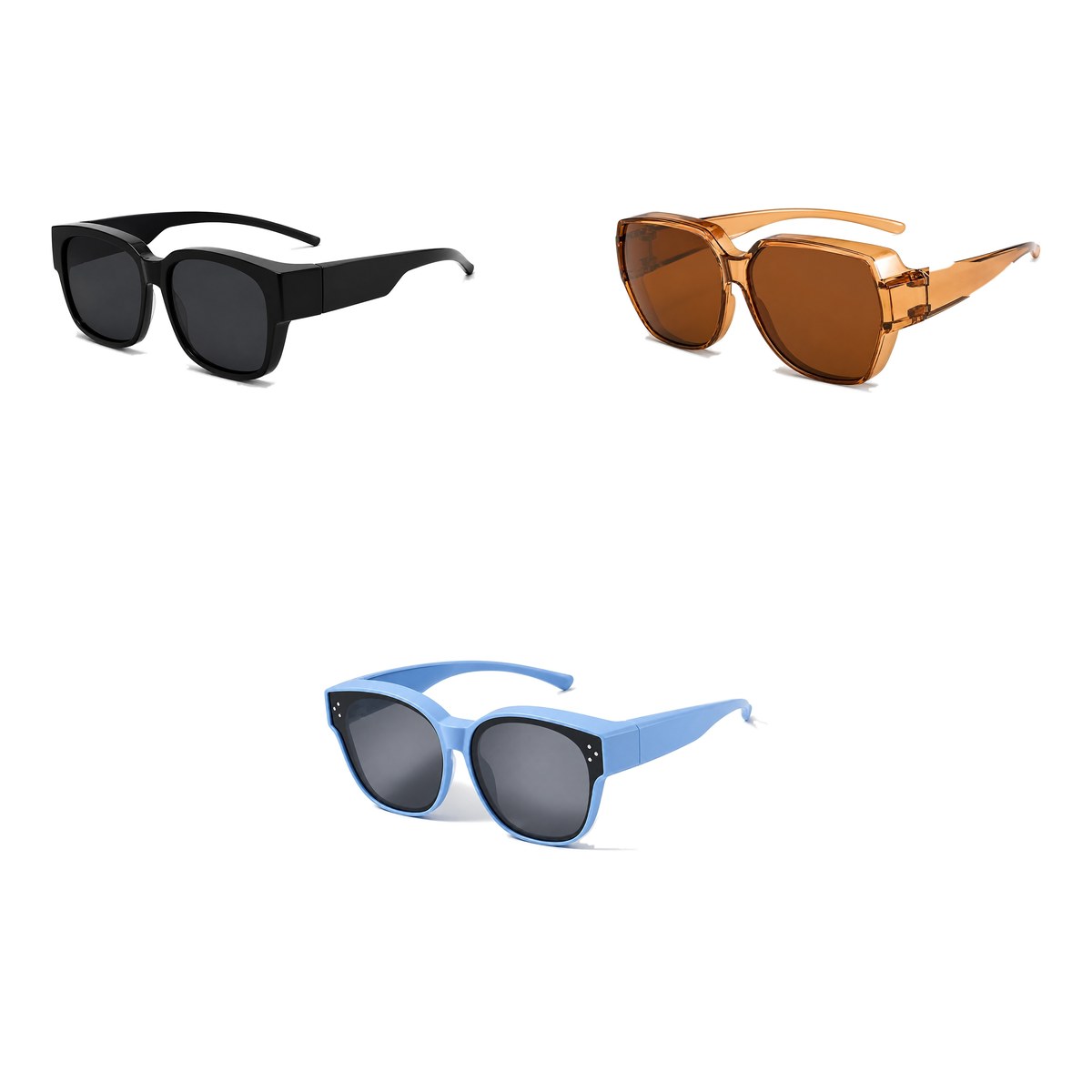 Ferbik family pack: NORDET — Smoke grey, BRUME — Tea, PETIT NORD Sky Blue