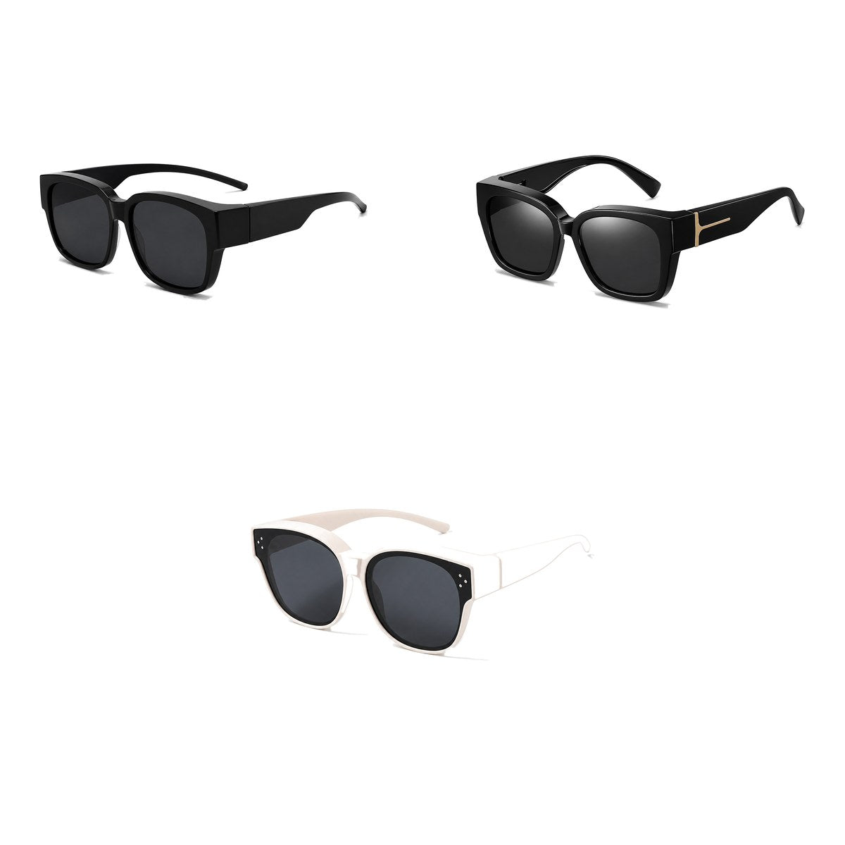 Ferbik family pack: NORDET — Smoke grey, VESPRA — Black, PETIT NORD Cream