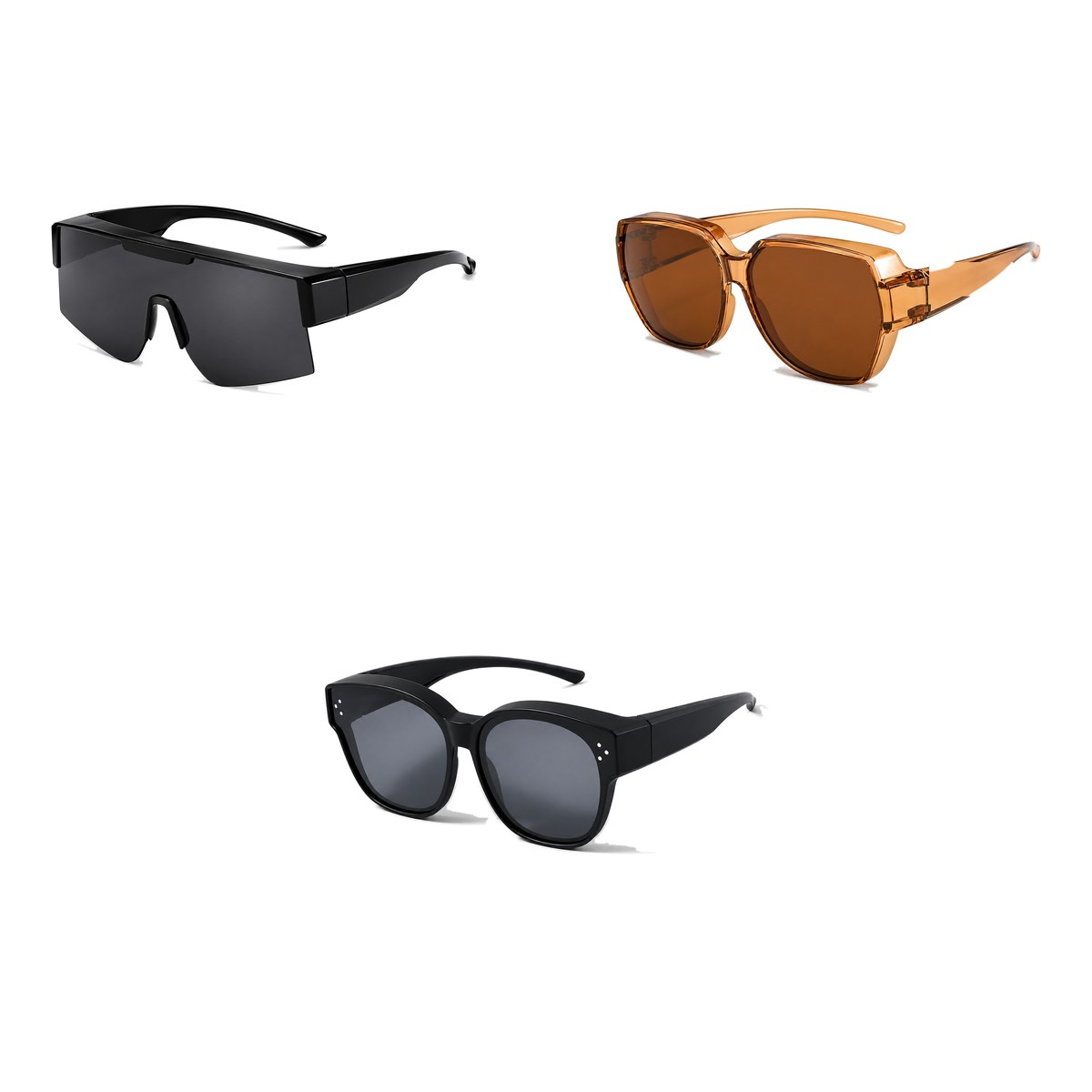 Ferbik family pack: RAFALE — Smoke, BRUME — Tea, PETIT NORD Black
