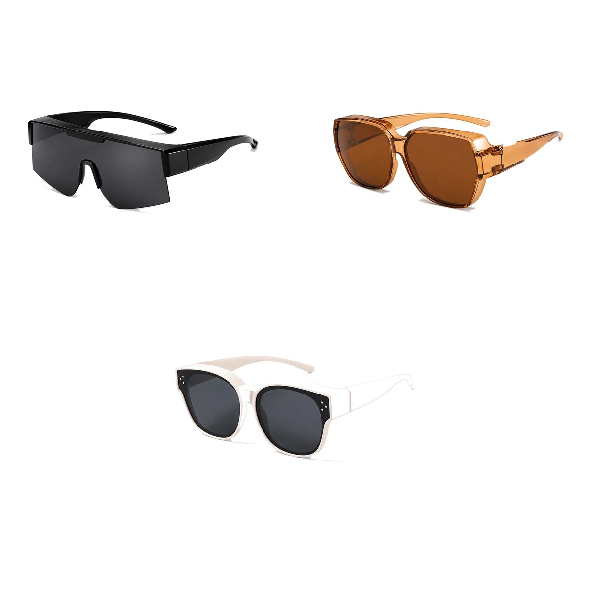 Ferbik family pack: RAFALE — Smoke, BRUME — Tea, PETIT NORD Cream
