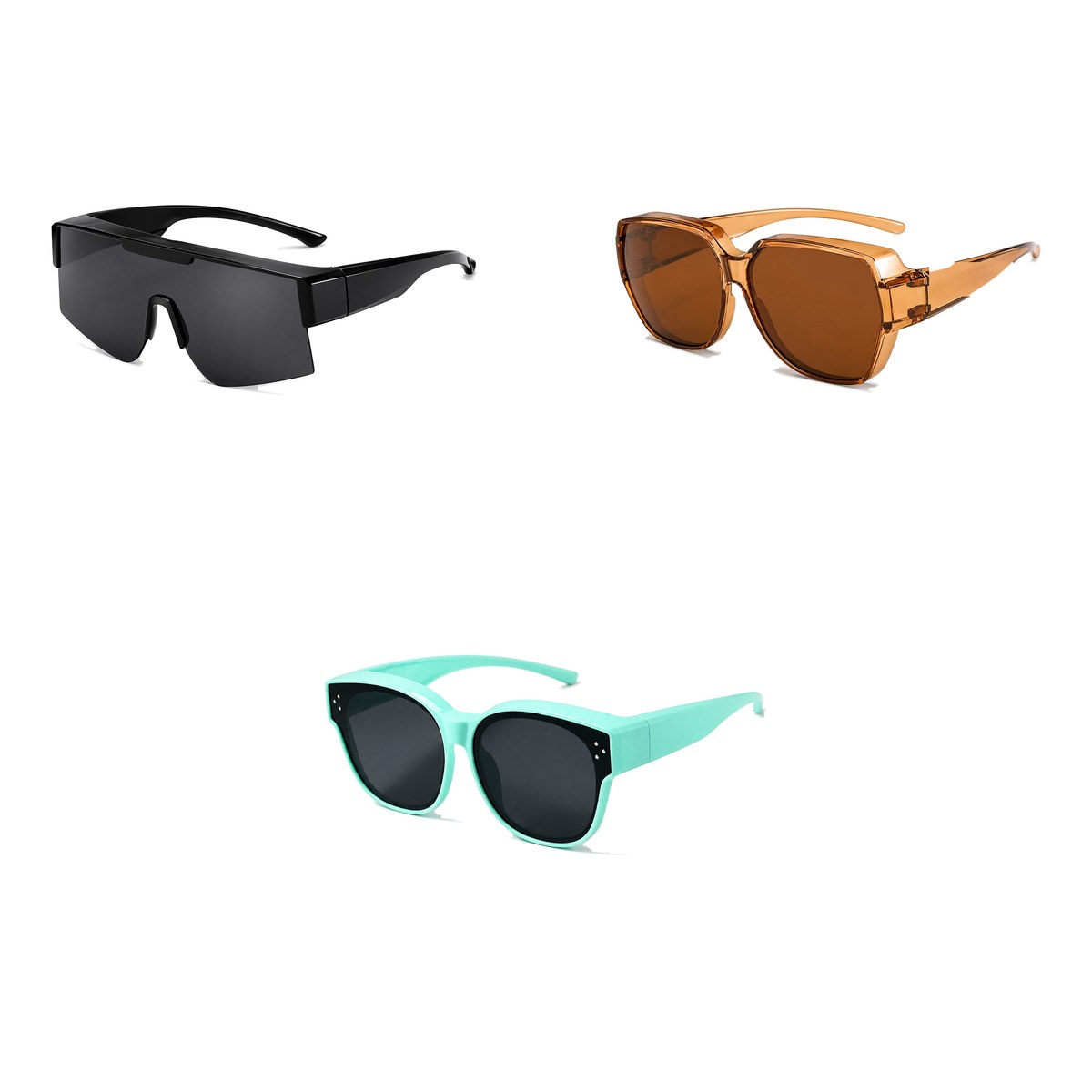 Ferbik family pack: RAFALE — Smoke, BRUME — Tea, PETIT NORD Mint