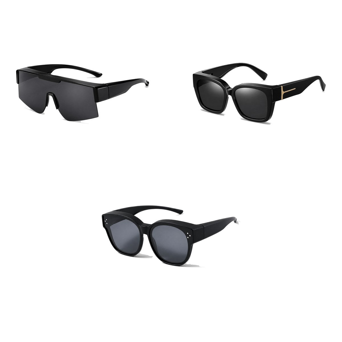 Ferbik family pack: RAFALE — Smoke, VESPRA — Black, PETIT NORD Black
