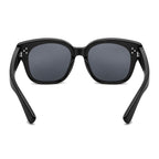 Lunettes de soleil enfant par-dessus PETIT NORD noir, vue de dos