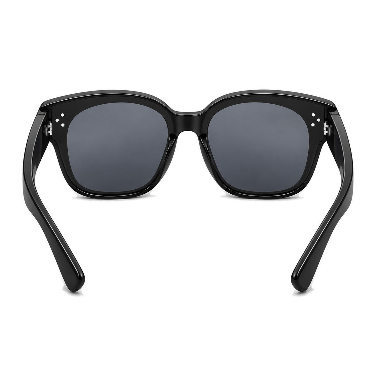 Lunettes de soleil enfant par-dessus PETIT NORD noir, vue de dos