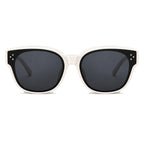 PETIT NORD cream kids fit-over sunglasses, front view