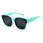 Lunettes de soleil enfant PETIT NORD, monture vert menthe, verre fumé