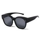 Lunettes de soleil enfant PETIT NORD, monture noire, verre fumé