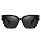 Lunettes de soleil par-dessus VESPRA noir, vue de face